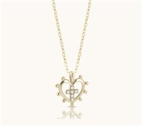 Necklace Mycharm Woman in Yellow Gold Diamante 0.03 Ct C2C02 - C2C02